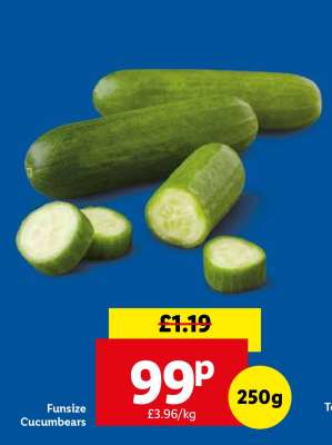 Funsize Cucumbers