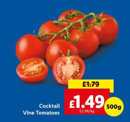 Cocktail Vine Tomatoes