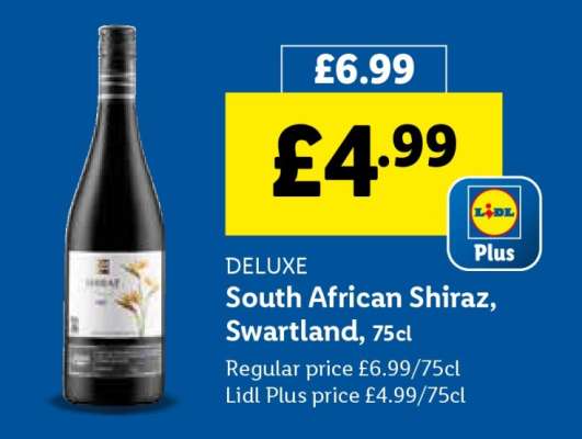 DELUXE South African Shiraz, Swartland, 75cl