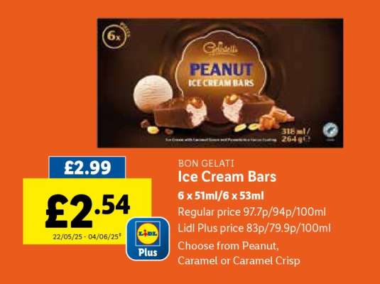 BON GELATI Ice Cream Bars