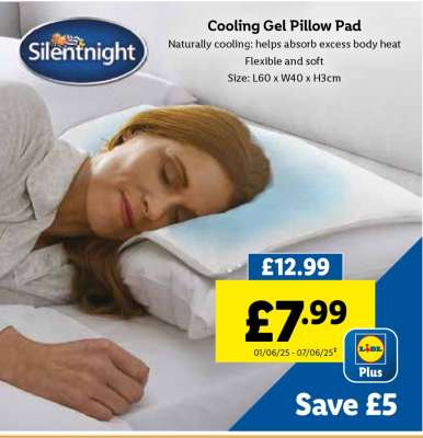 Cooling Gel Pillow Pad