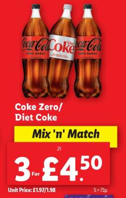 Coke Zero/Diet Coke