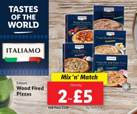 Italiamo Wood Fired Pizzas