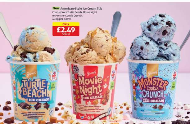 American-Style Ice Cream Tub