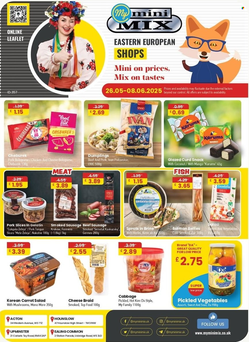 MyMINIMIX offer - 26/05/2025 - 08/06/2025. Page 1