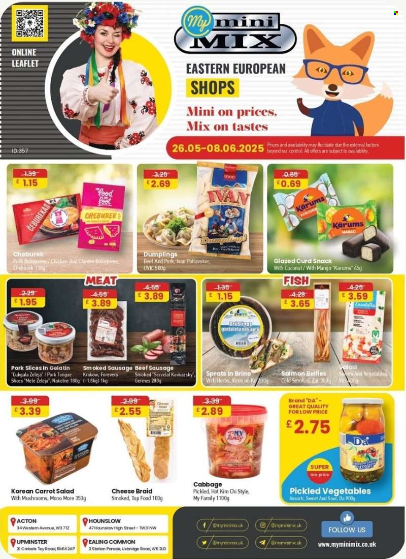 MyMINIMIX offer  - 26/05/2025 - 08/06/2025.