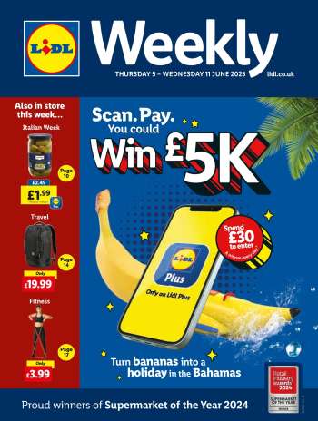 Lidl offer  - 05/06/2025 - 11/06/2025.