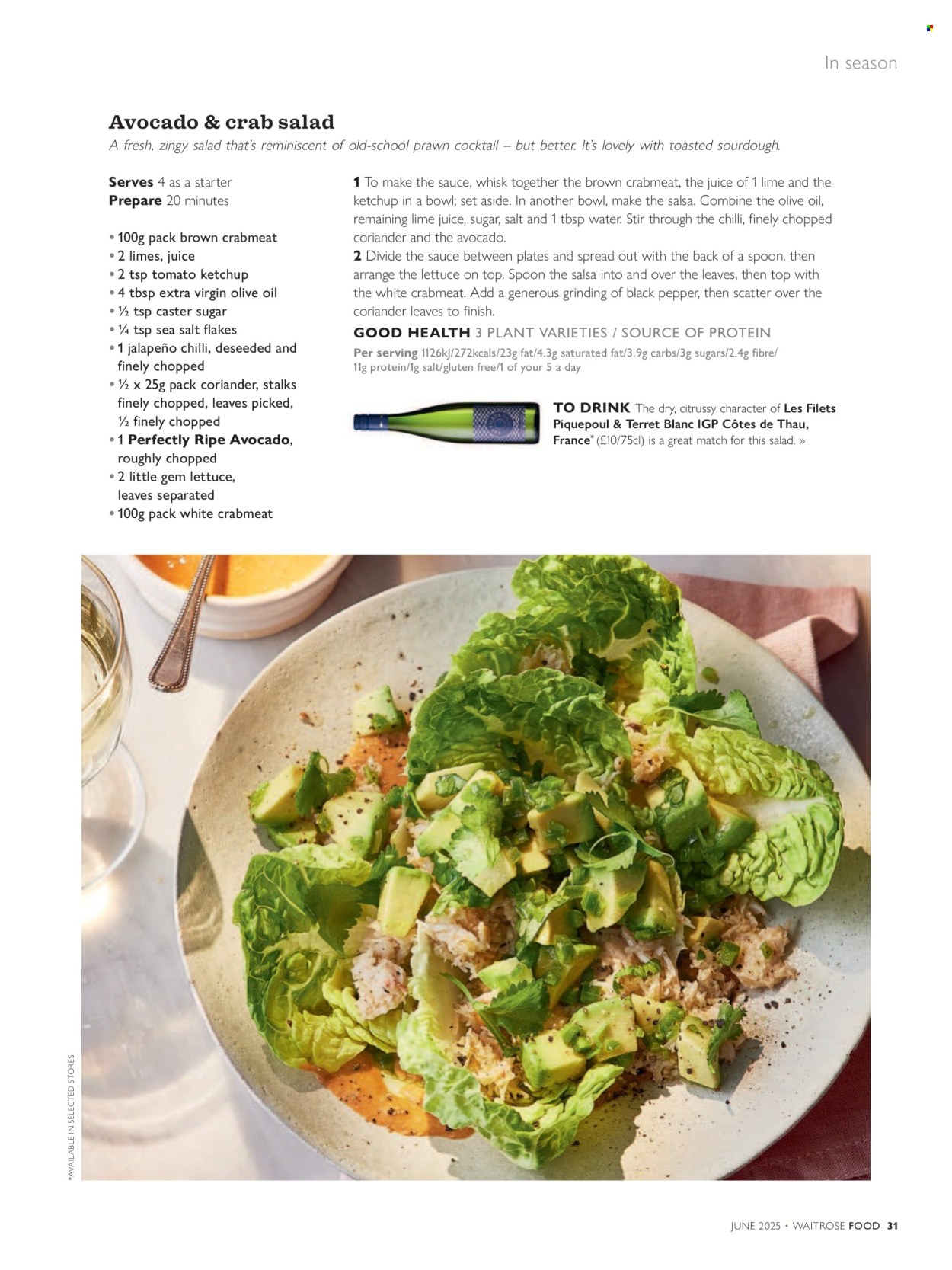 Waitrose offer - 01/06/2025 - 30/06/2025. Page 31