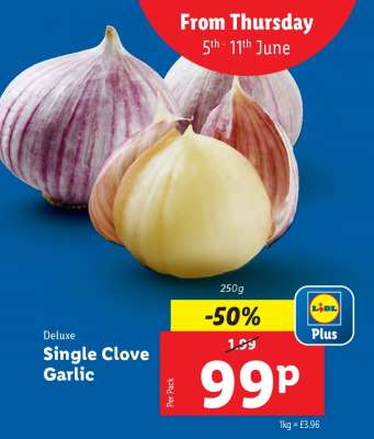 Deluxe Single Clove Garlic