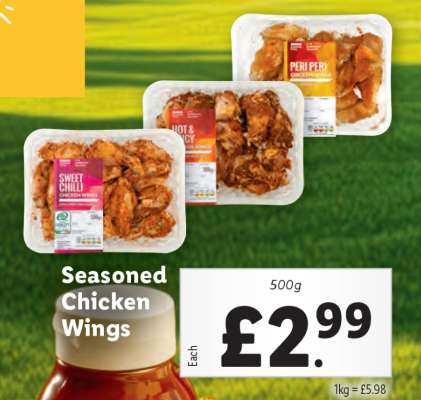 Seasoned Chicken Wings