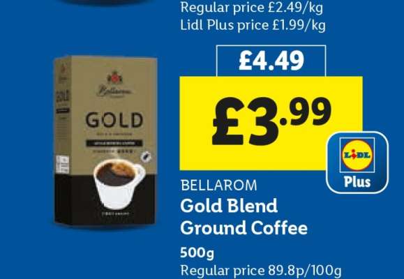 Bellarom Gold Blend Ground Coffee