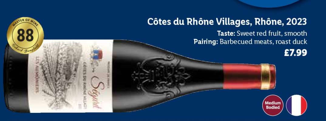 Côtes du Rhône Villages, Rhône, 2023