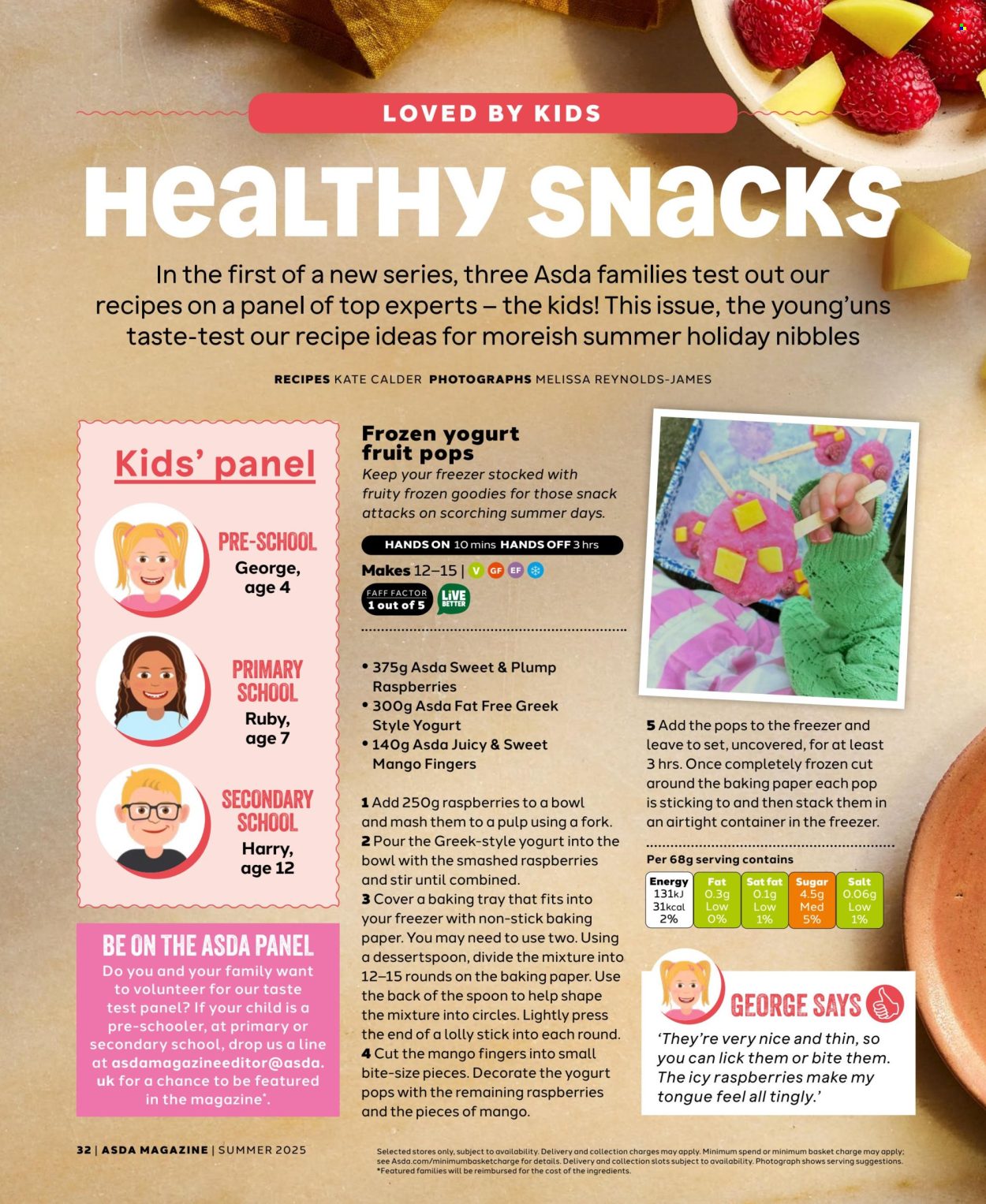 ASDA offer. Page 32
