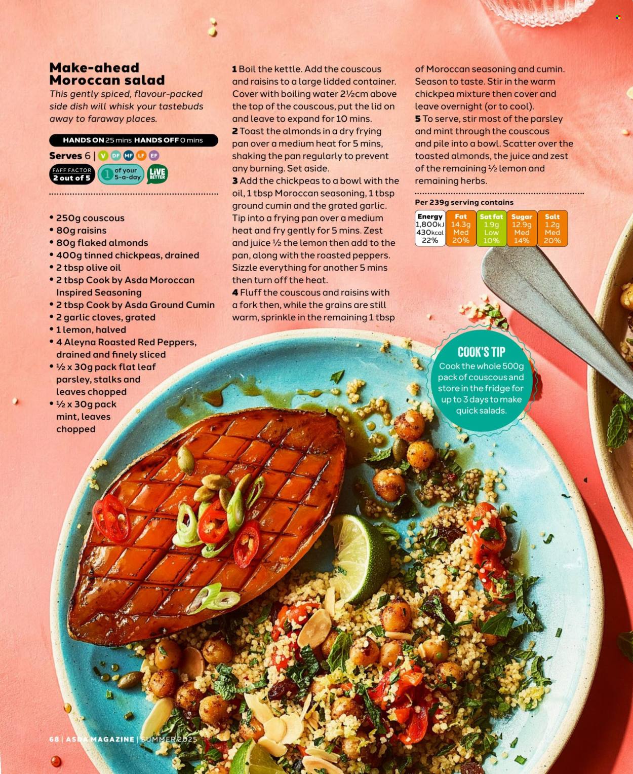 ASDA offer. Page 68