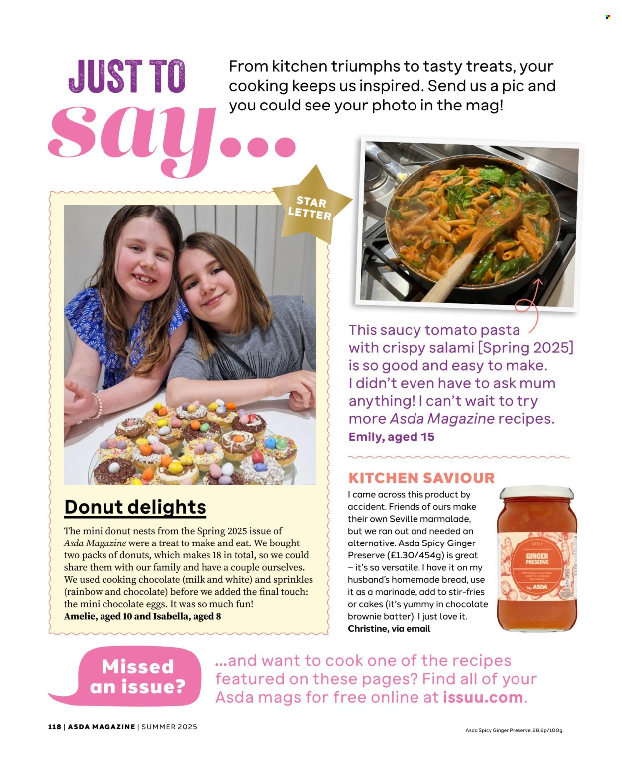 ASDA offer. Page 118