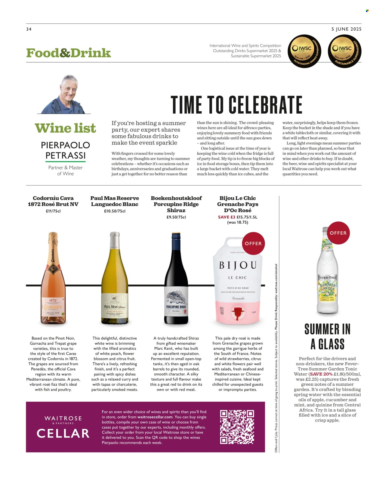 Waitrose offer. Page 34