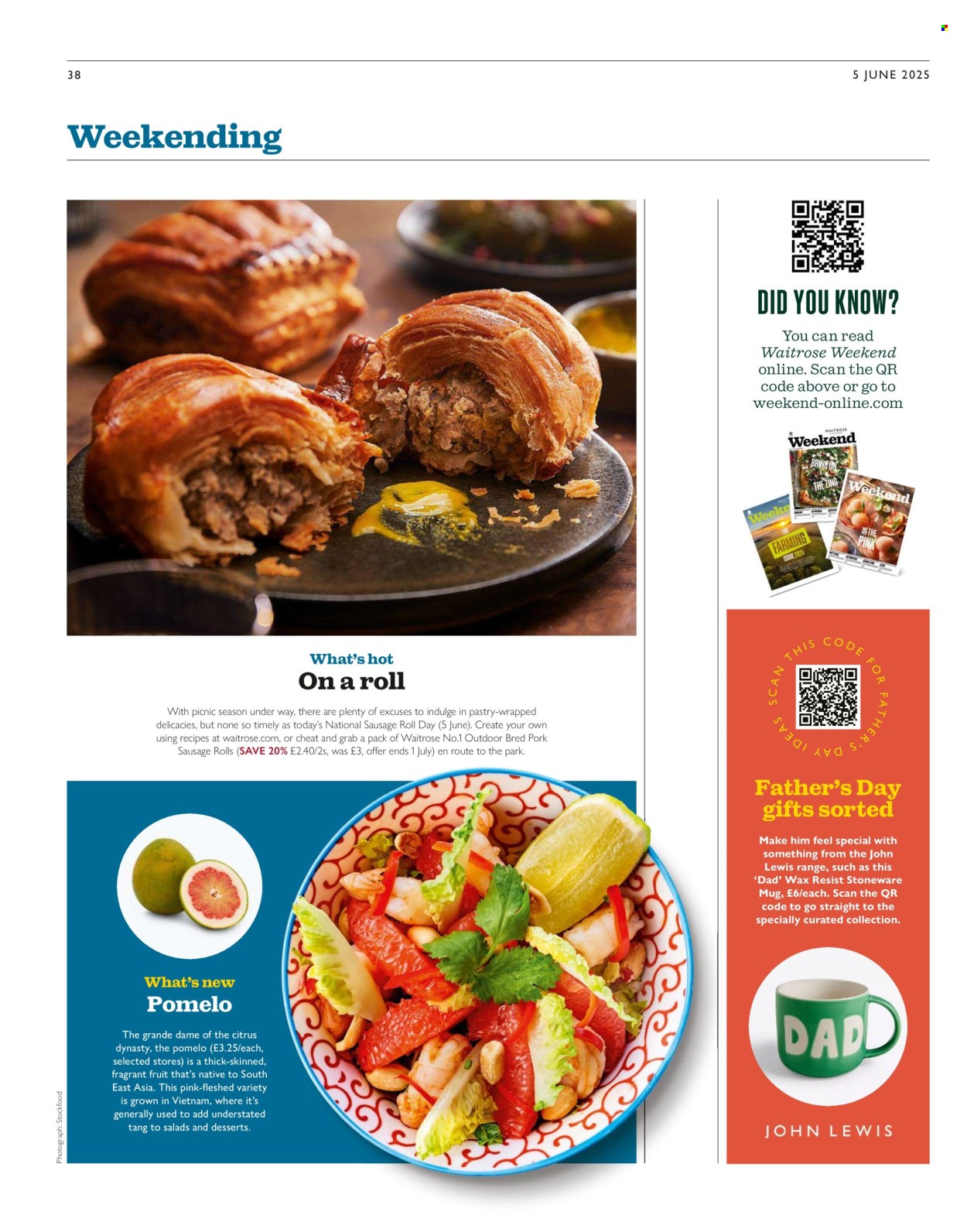 Waitrose offer. Page 38