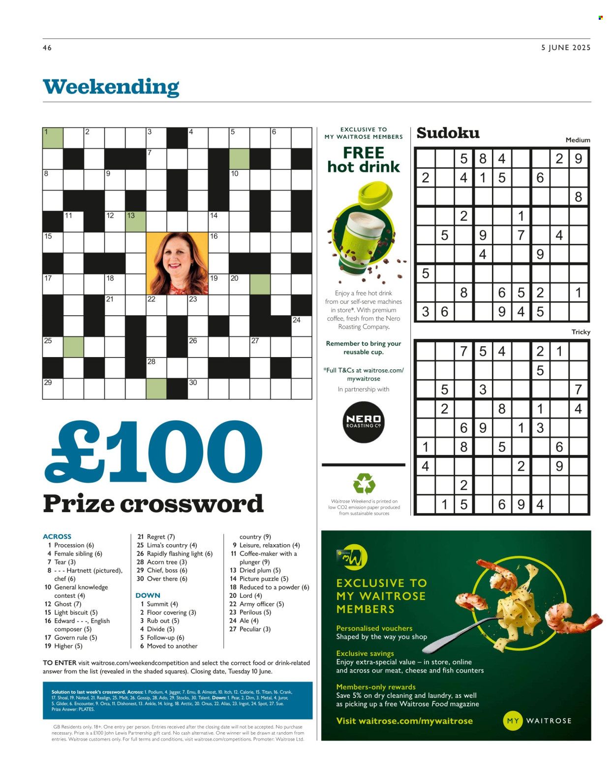 Waitrose offer. Page 46