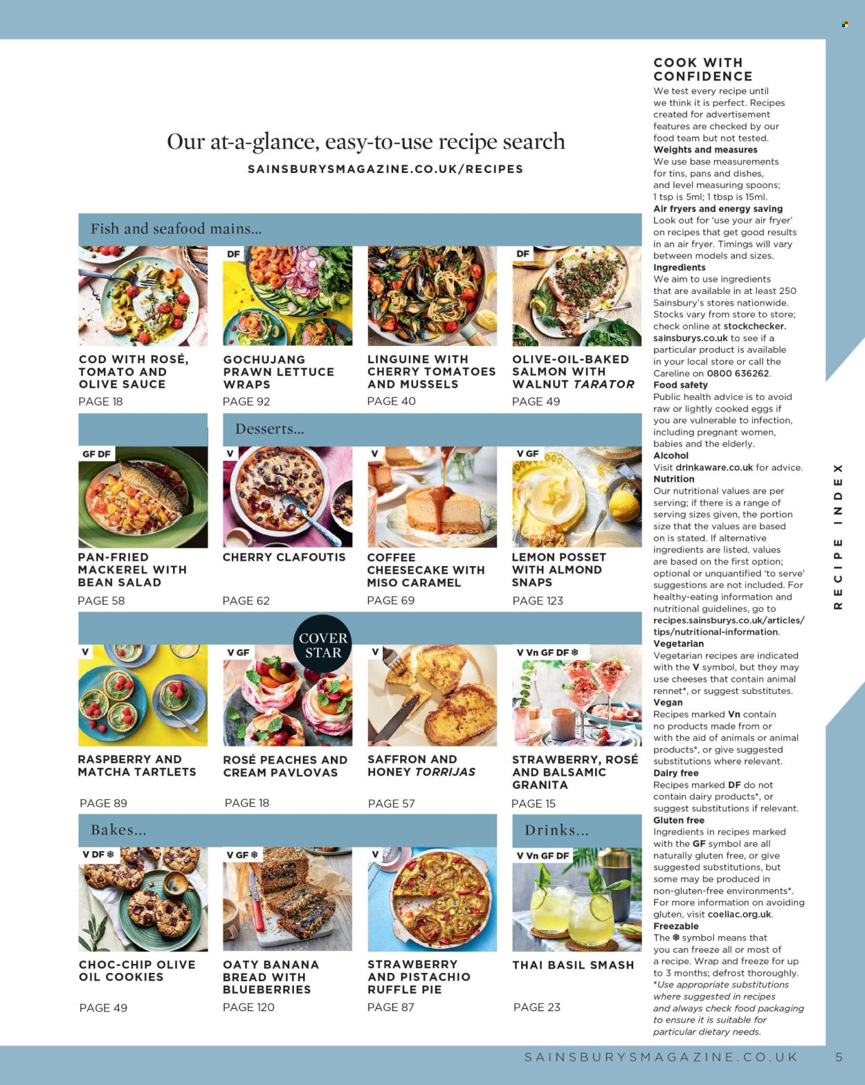 Sainsbury's offer. Page 5