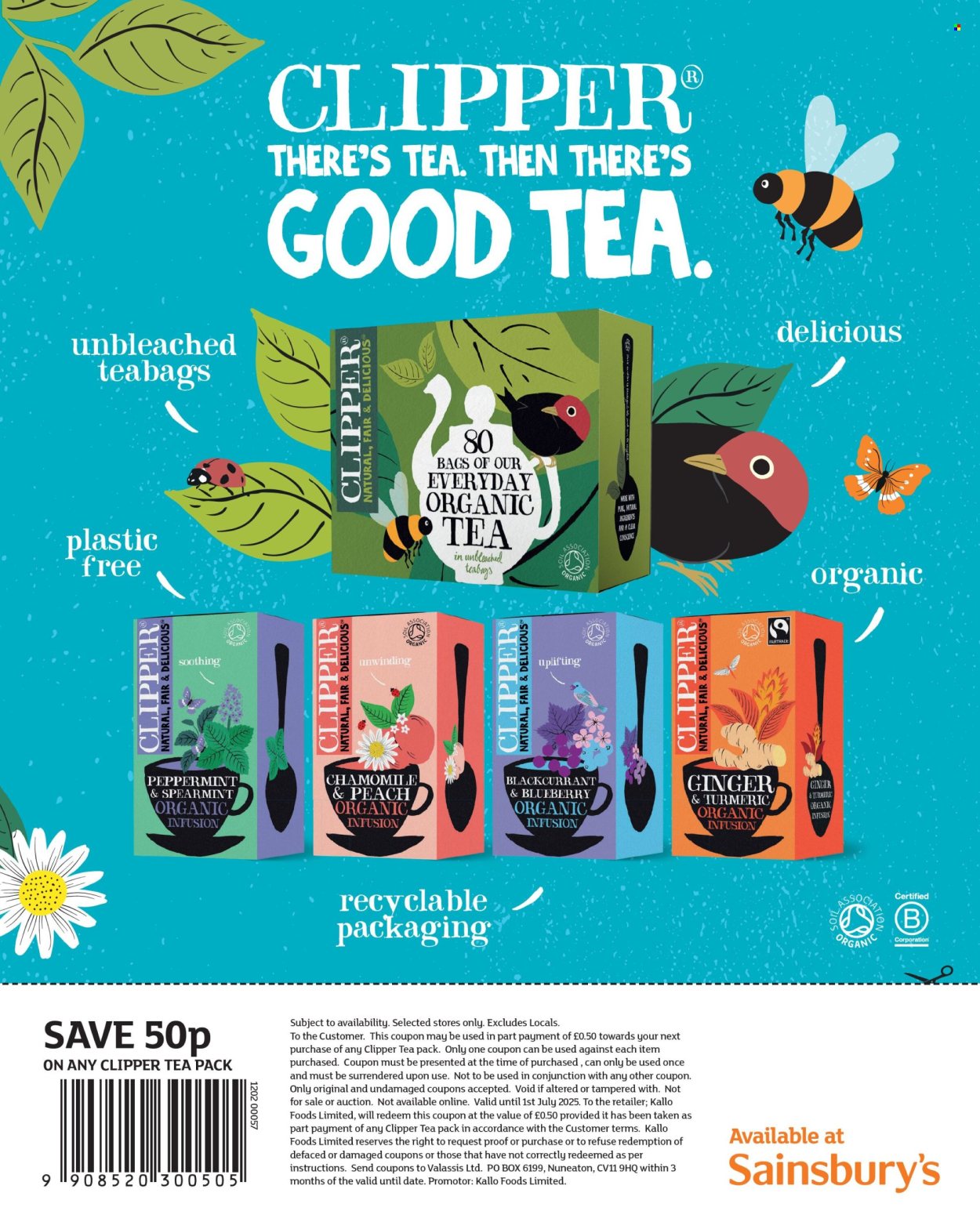 Sainsbury's offer. Page 19