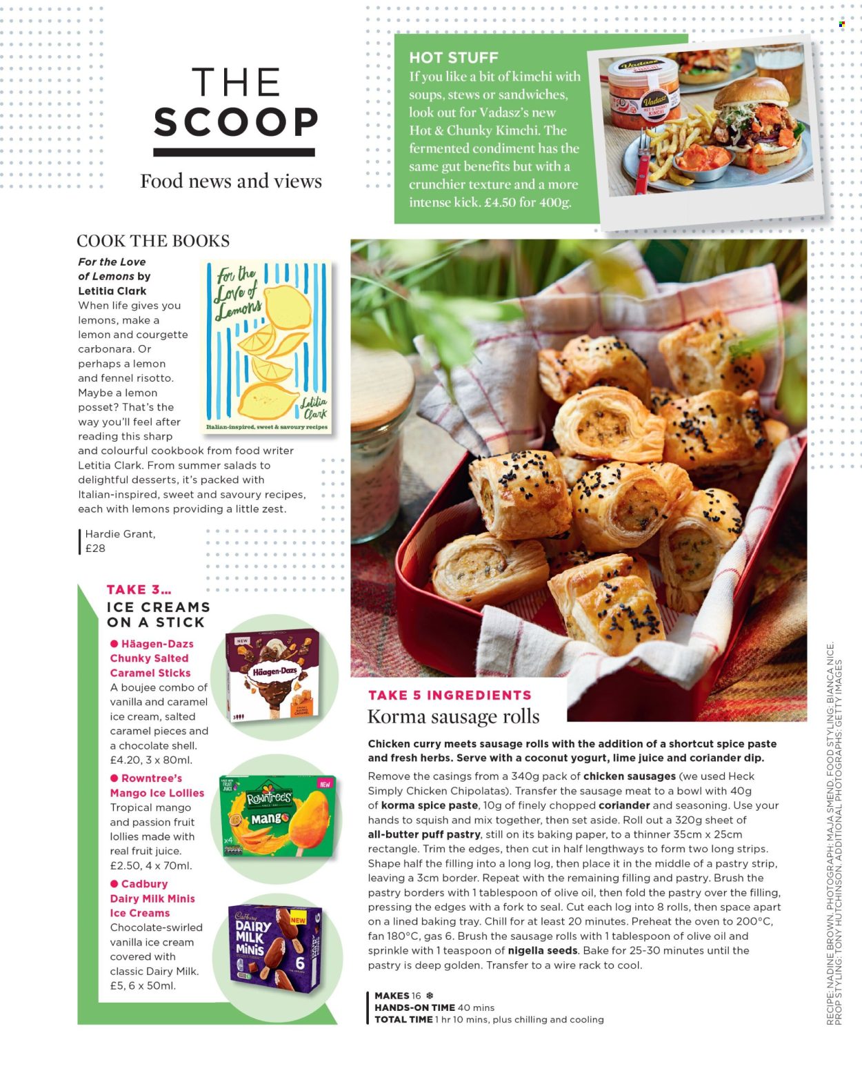 Sainsbury's offer. Page 20