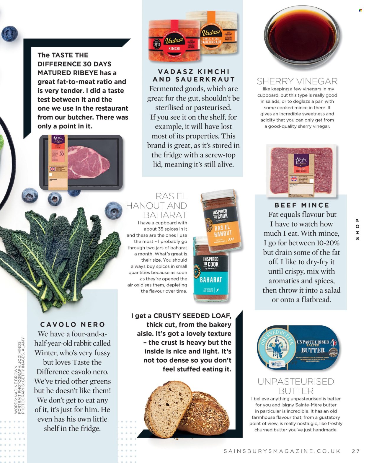 Sainsbury's offer. Page 27