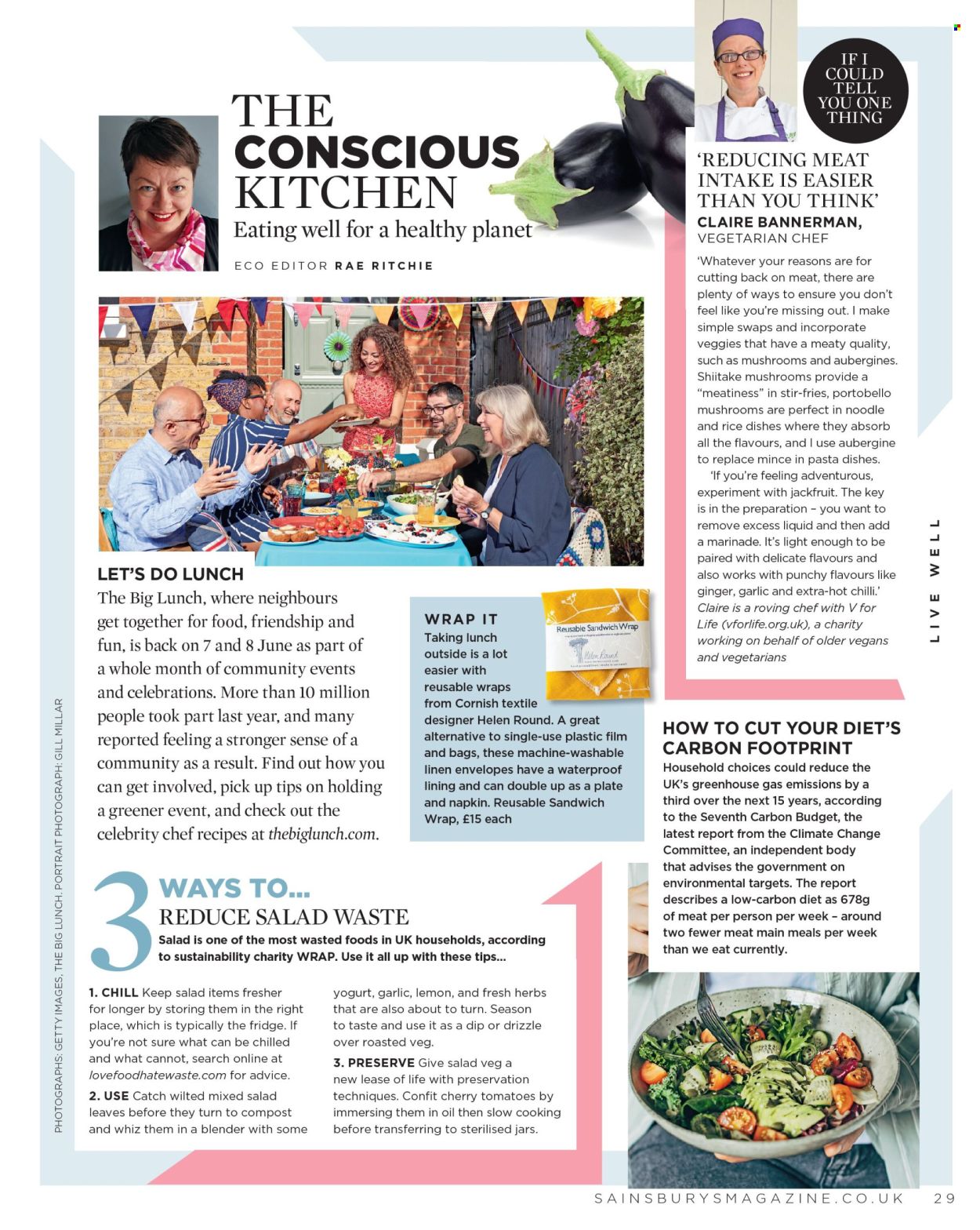 Sainsbury's offer. Page 29