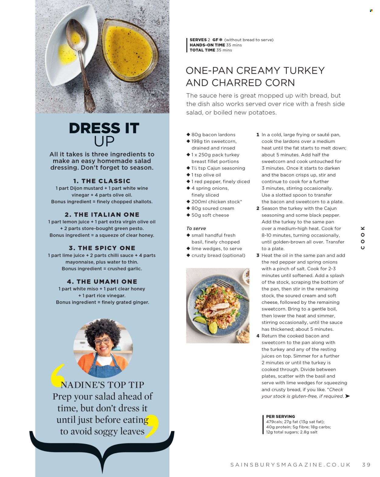 Sainsbury's offer. Page 39