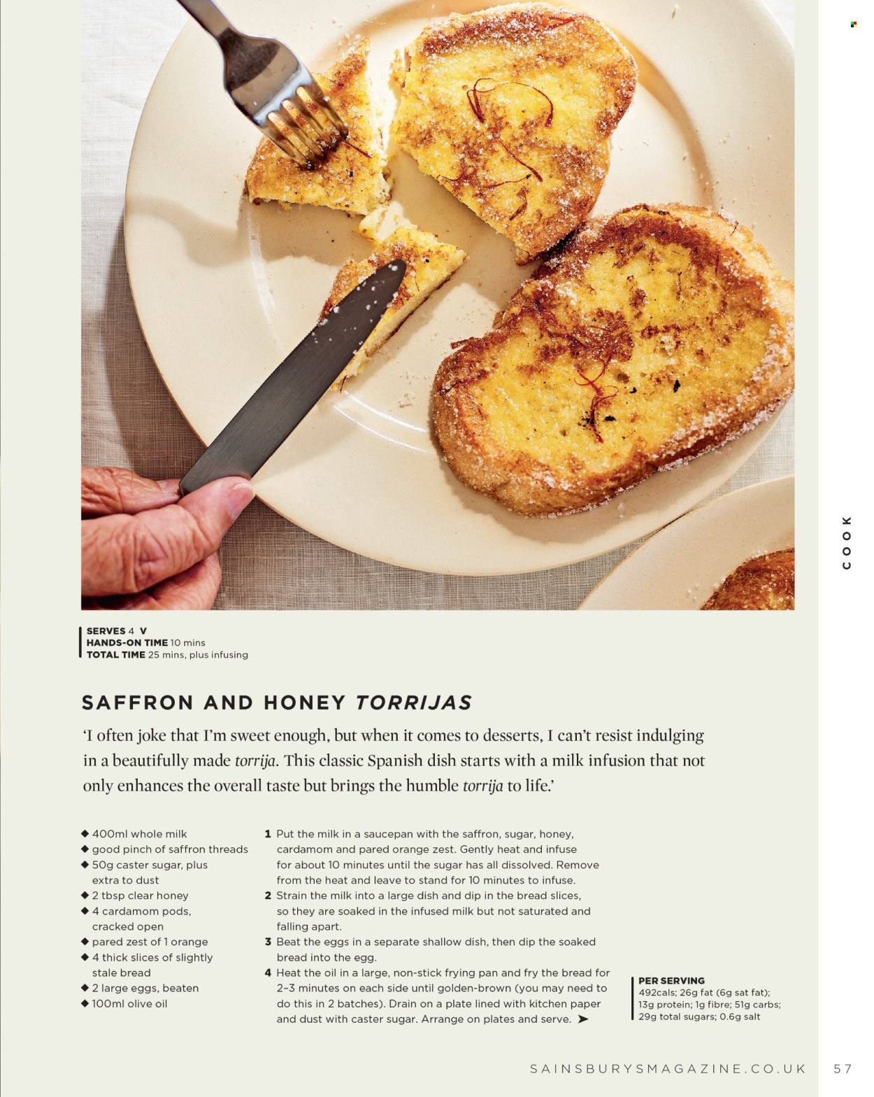 Sainsbury's offer. Page 57
