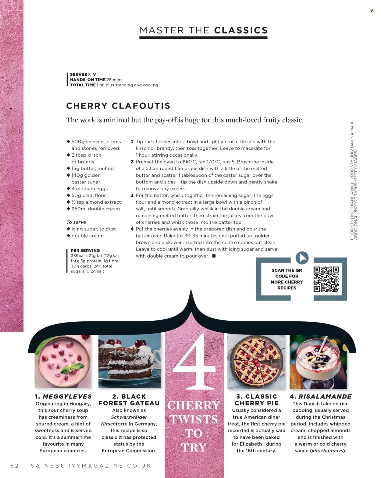 Sainsbury's offer. Page 62