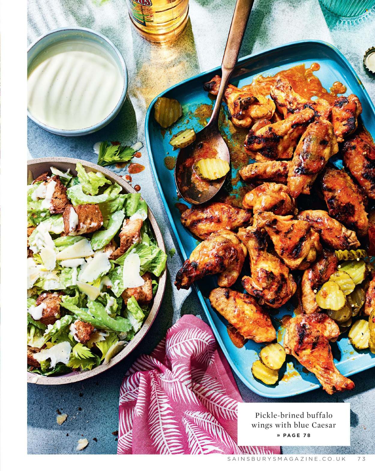 Sainsbury's offer. Page 73
