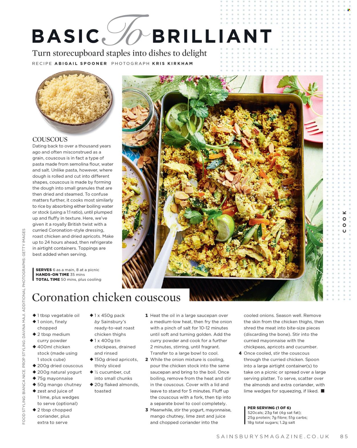 Sainsbury's offer. Page 85