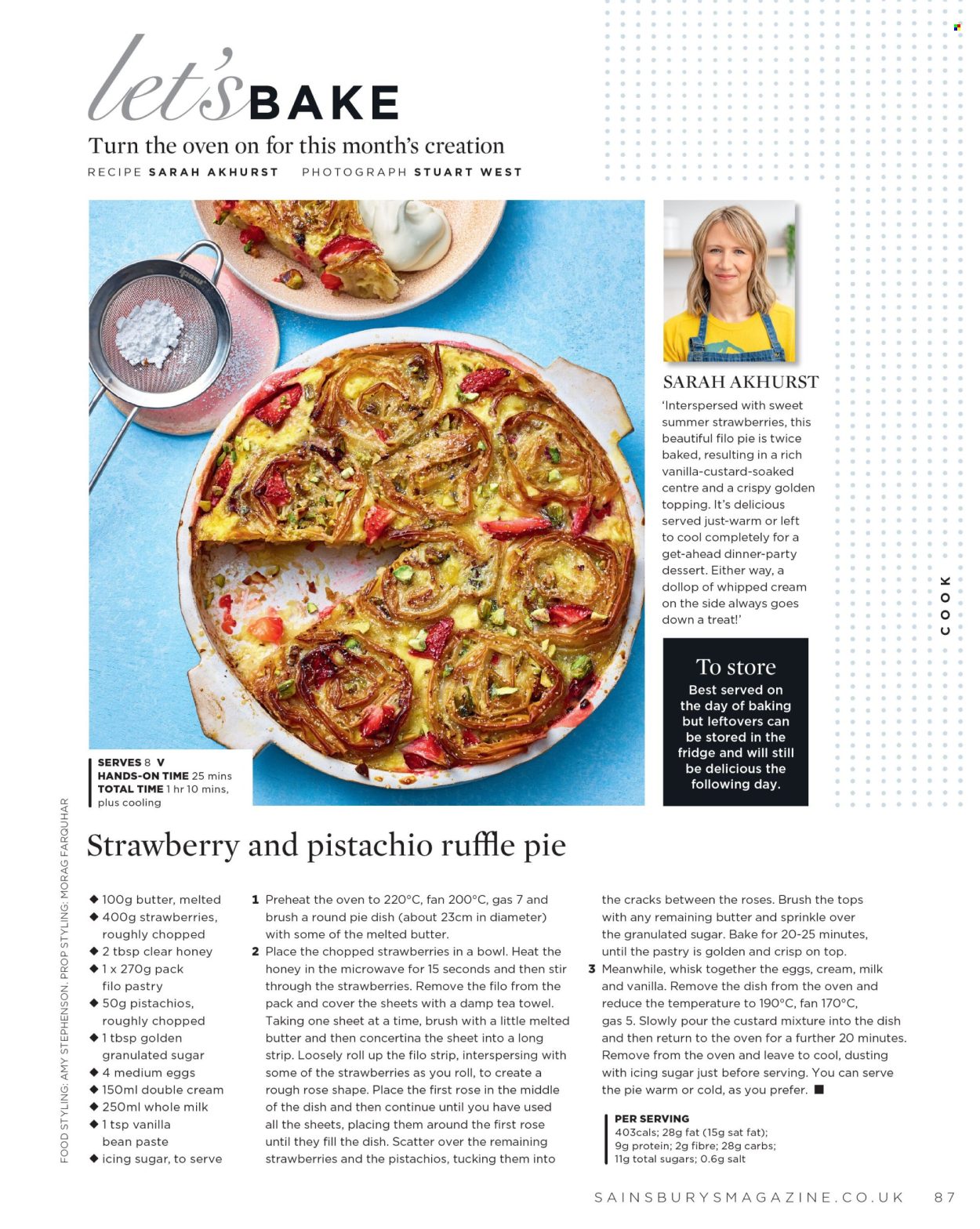 Sainsbury's offer. Page 87