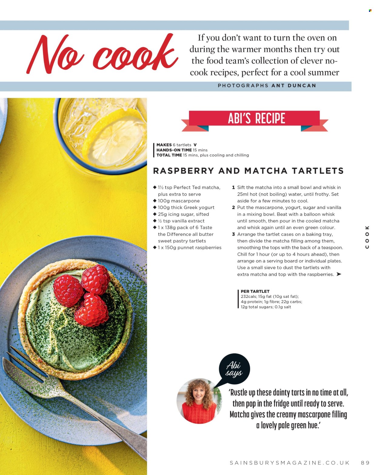 Sainsbury's offer. Page 89