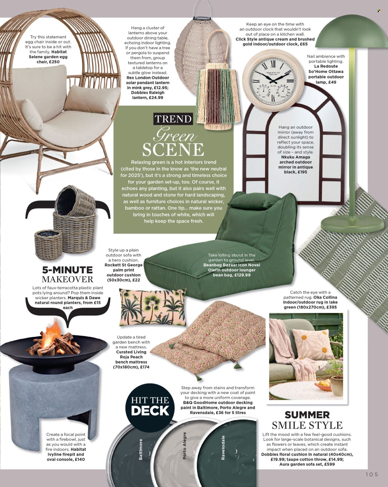 Sainsbury's offer. Page 105