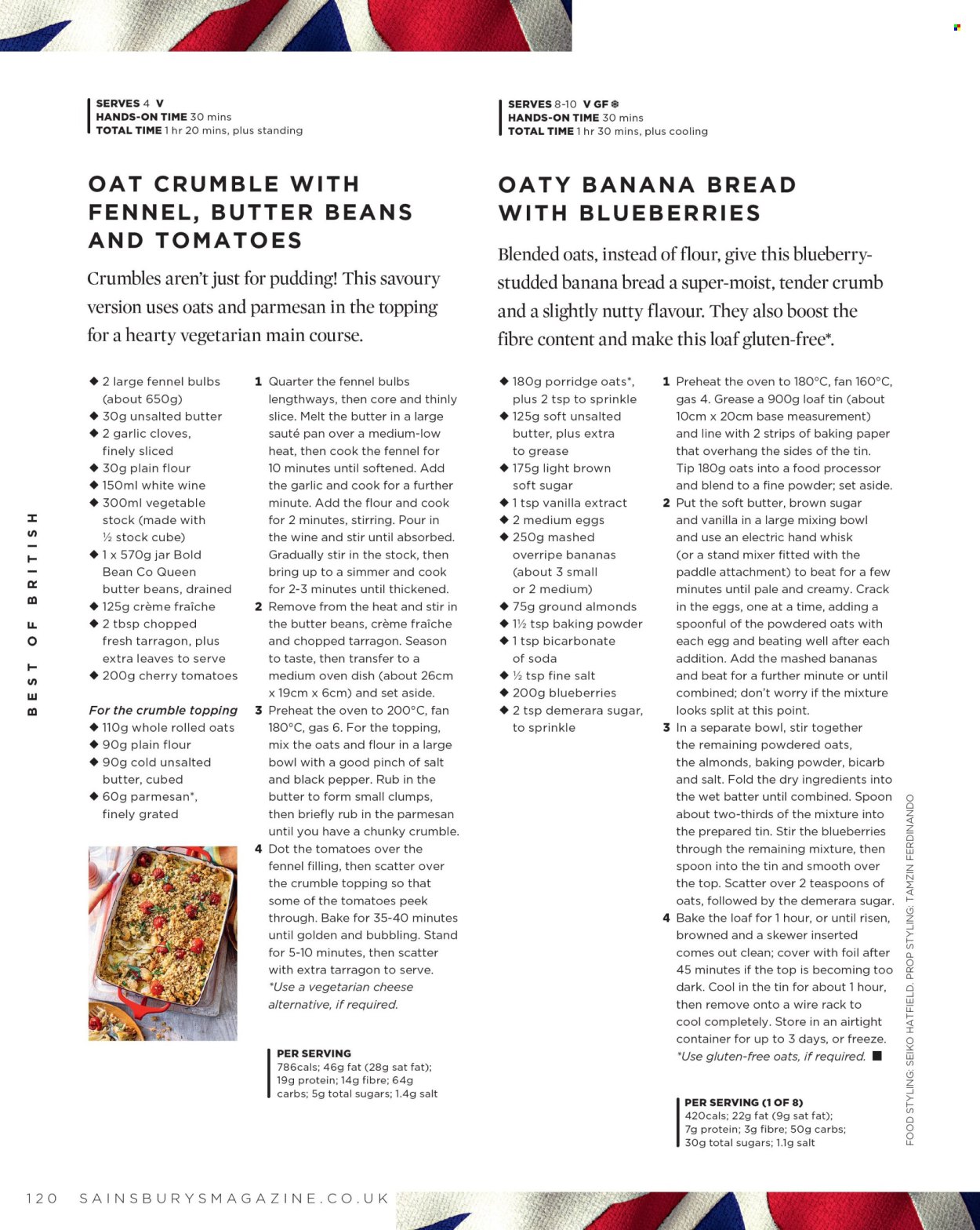 Sainsbury's offer. Page 120