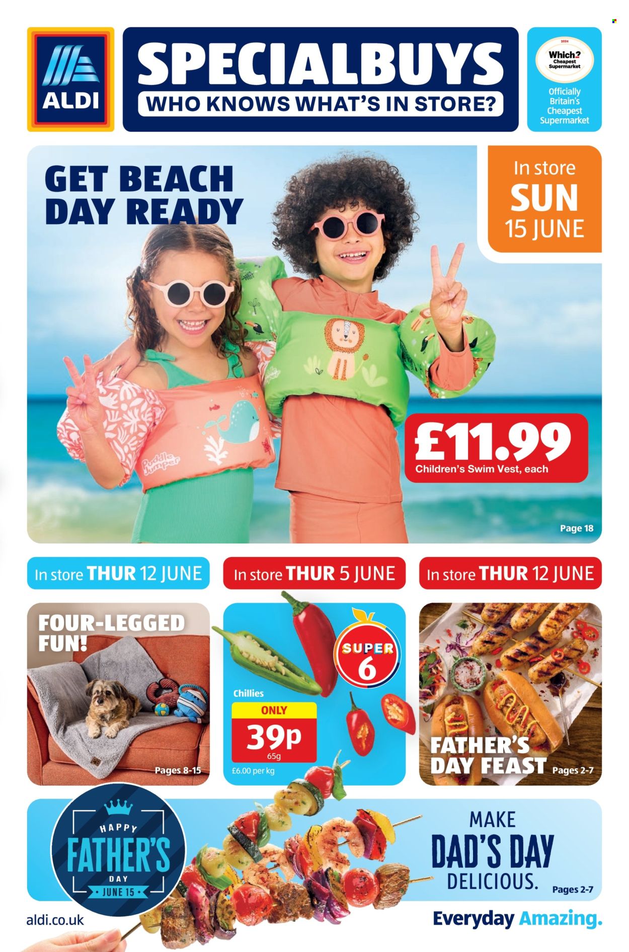 Aldi offer - 12/06/2025 - 15/06/2025. Page 1