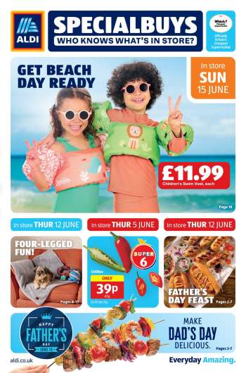 Aldi offer  - 12/06/2025 - 15/06/2025.