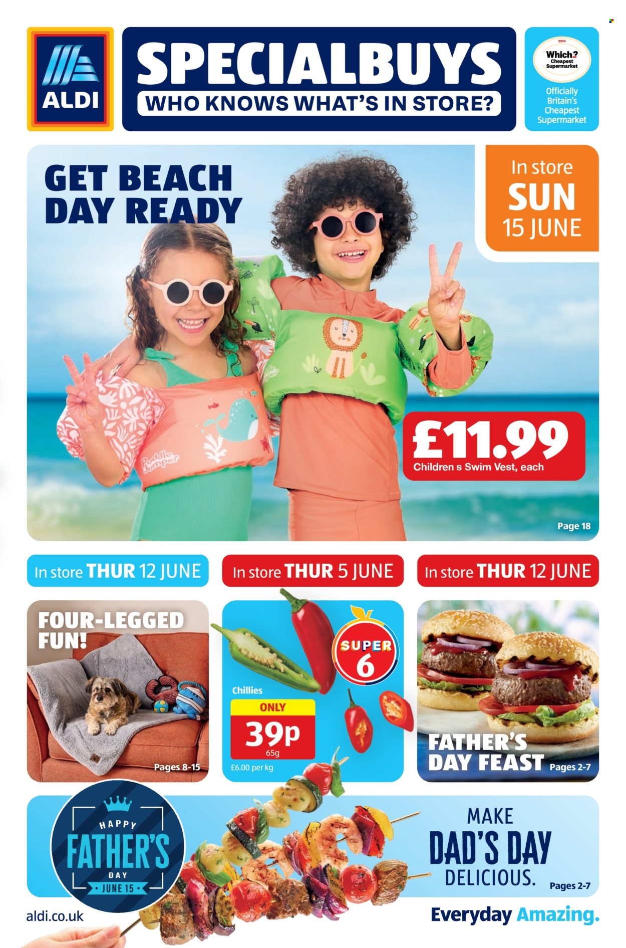 Aldi offer - 12/06/2025 - 15/06/2025. Page 1