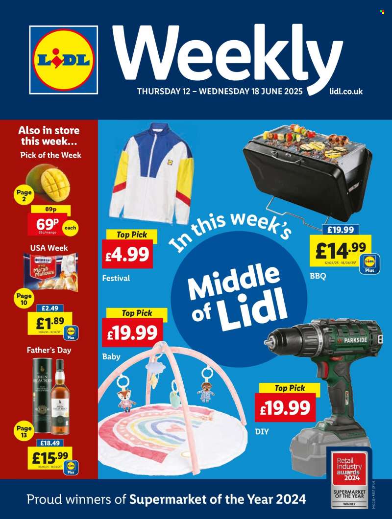 Lidl offer  - 12/06/2025 - 18/06/2025.