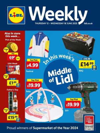 Lidl offer  - 12/06/2025 - 18/06/2025.