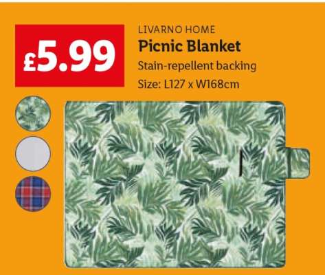 LIVARNO HOME Picnic Blanket