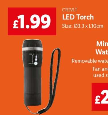 CRIVIT LED Torch