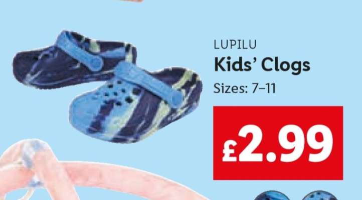LUPILU Kids’ Clogs