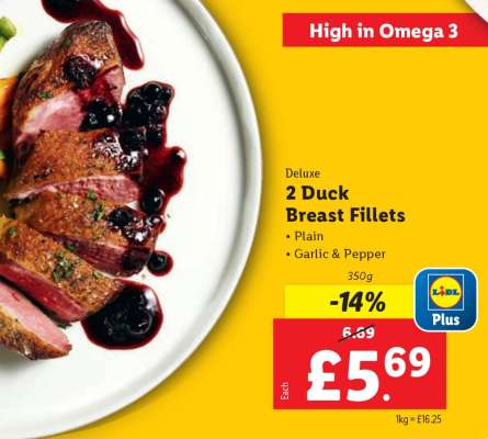 Deluxe 2 Duck Breast Fillets
