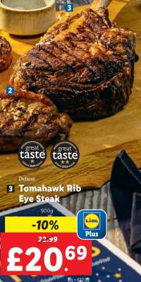 Tomahawk Rib Eye Steak