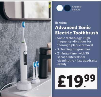 Nevadent Advanced Sonic Electric Toothbrush