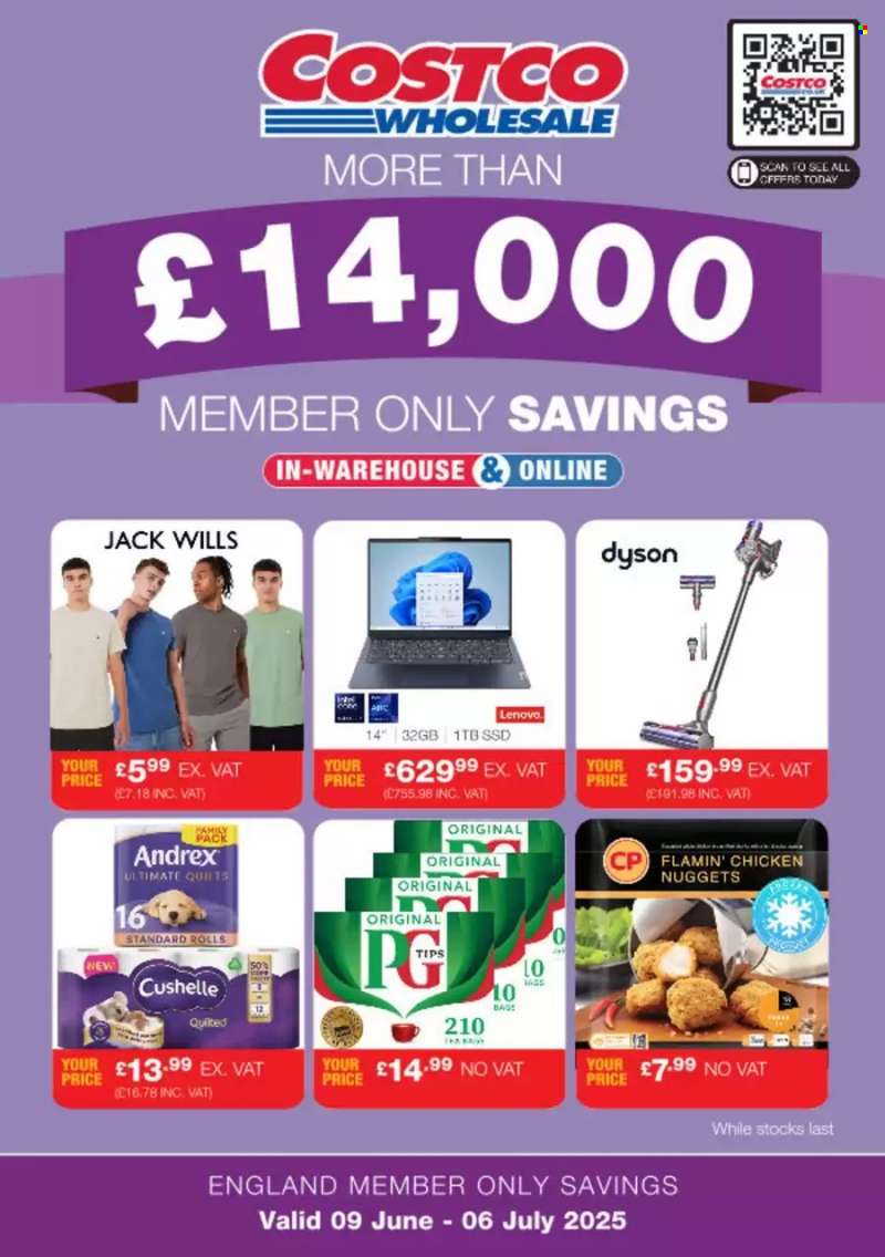Costco offer  - 09/06/2025 - 06/07/2025.