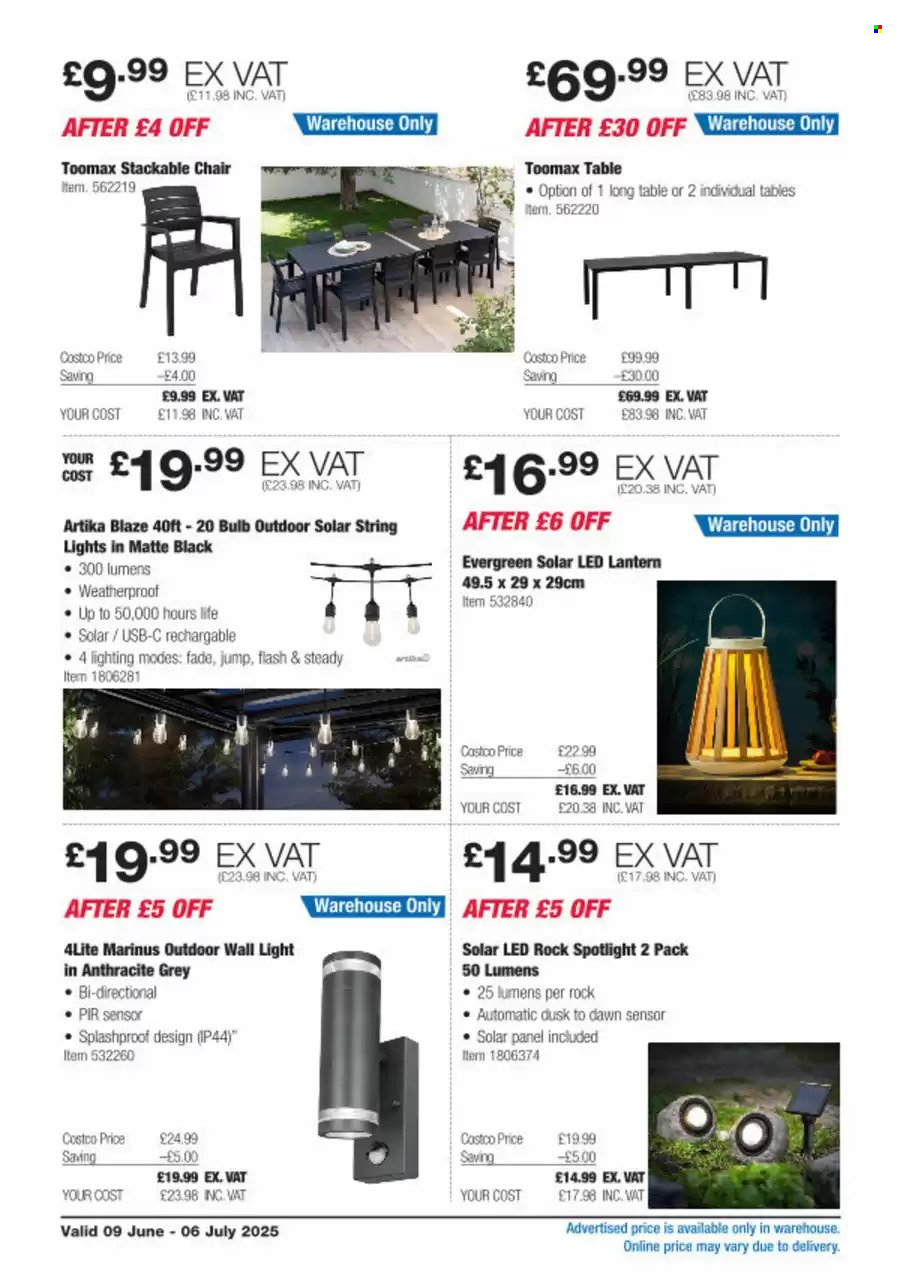 Costco offer - 09/06/2025 - 06/07/2025. Page 2