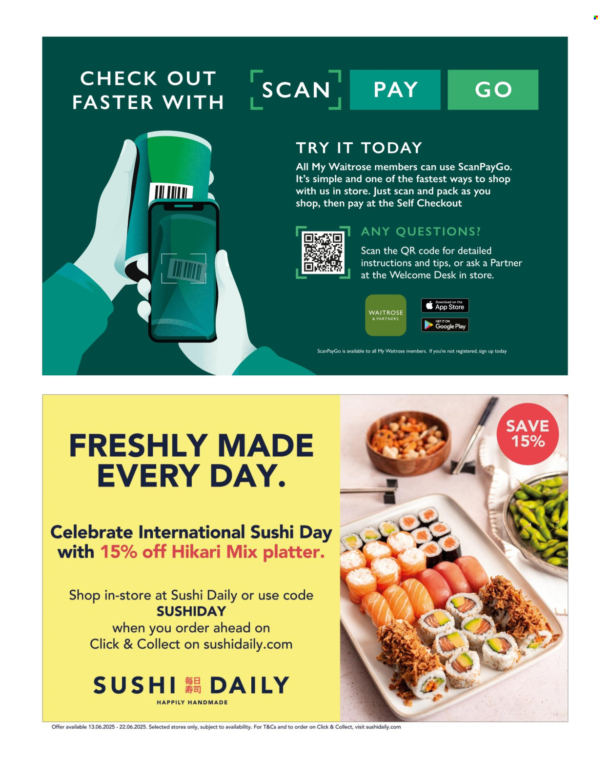 Waitrose offer. Page 18